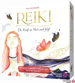 Abbildung von Murges | Reiki - Die Kraft im Hier und Jetzt: 32 Achtsamkeitskarten mit Goldfolie und Goldschnitt, Stülpdeckelschachtel mit Goldprägung und 144-seitiges Buch | 1. Auflage | 2024 | beck-shop.de