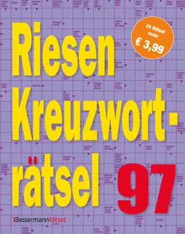 Abbildung von Krüger | Riesen-Kreuzworträtsel 97 | 1. Auflage | 2024 | beck-shop.de