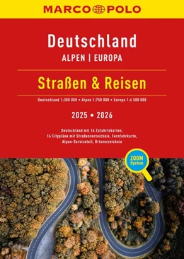 Abbildung von Marco Polo Verlag | MARCO POLO Straßen & Reisen 2025/2026 Deutschland 1:300.000 | 3. Auflage | 2024 | beck-shop.de