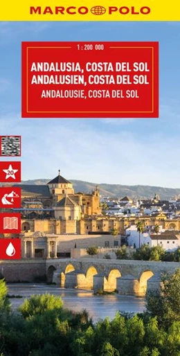Abbildung von MARCO POLO Reisekarte Andalusien, Costa del Sol 1:200.000 | 9. Auflage | 2024 | beck-shop.de