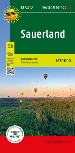 Abbildung von Freytag & Berndt | Sauerland, Freizeitkarte 1:130.000, freytag & berndt | 1. Auflage | 2024 | beck-shop.de
