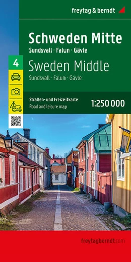 Abbildung von Freytag & Berndt | Schweden Mitte, Straßen- und Freizeitkarte 1:250.000, freytag & berndt | 1. Auflage | 2024 | beck-shop.de