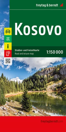 Abbildung von Freytag & Berndt | Kosovo, Straßen- und Freizeitkarte 1:150.000, freytag & berndt | 1. Auflage | 2024 | beck-shop.de