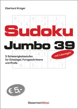 Abbildung von Krüger | Sudokujumbo 39 | 1. Auflage | 2024 | beck-shop.de