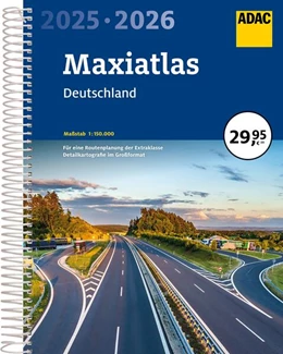 Abbildung von ADAC Maxiatlas 2025/2026 Deutschland 1:150.000 | 24. Auflage | 2024 | beck-shop.de