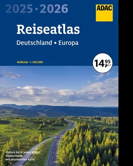 Abbildung von ADAC Reiseatlas 2025/2026 Deutschland 1:200.000, Europa 1:4,5 Mio. | 1. Auflage | 2024 | beck-shop.de