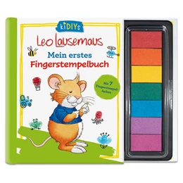 Abbildung von Leo Lausemaus - Mein erstes Fingerstempelbuch Mit 7 Fingerstempelfarben | 1. Auflage | 2025 | beck-shop.de