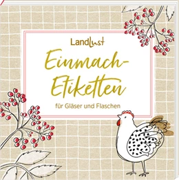Abbildung von Etikettenbüchlein - Einmach-Etiketten für Gläser und Flaschen | 1. Auflage | 2024 | beck-shop.de