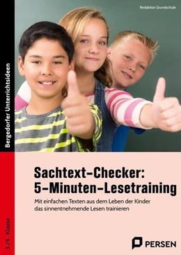 Abbildung von Sachtext-Checker: 5-Minuten-Lesetraining - GS | 1. Auflage | 2024 | beck-shop.de