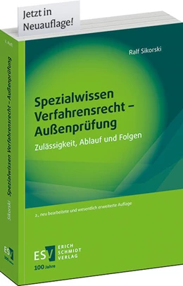 Abbildung von Sikorski | Spezialwissen Verfahrensrecht - Außenprüfung | 2. Auflage | 2024 | beck-shop.de
