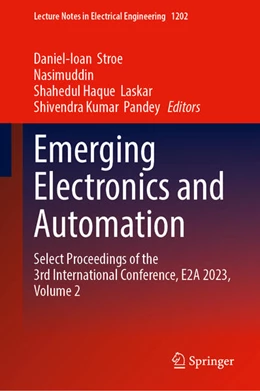 Abbildung von Stroe / Nasimuddin | Emerging Electronics and Automation | 1. Auflage | 2025 | beck-shop.de
