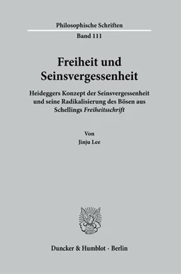 Abbildung von Lee | Freiheit und Seinsvergessenheit. | 1. Auflage | 2024 | beck-shop.de