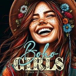 Abbildung von Publishing | Boho Girls Coloring Book for Adults | 1. Auflage | 2024 | beck-shop.de