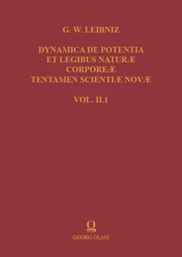 Abbildung von Costa / Fichant | Gottfried Wilhelm Leibniz: Dynamica de Potentia et Legibus Naturae Corporeae Tentamen Scientiae Novae | 1. Auflage | 2023 | beck-shop.de