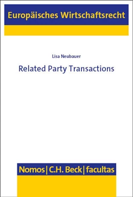 Abbildung von Neubauer | Related Party Transactions | 1. Auflage | 2023 | beck-shop.de