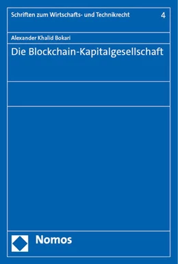 Abbildung von Bokari | Die Blockchain-Kapitalgesellschaft | 1. Auflage | 2023 | beck-shop.de