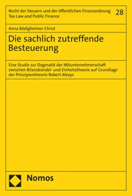 Abbildung von Bödigheimer-Christ | Die sachlich zutreffende Besteuerung | 1. Auflage | 2023 | beck-shop.de