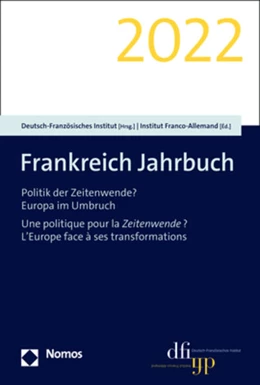 Abbildung von Deutsch-Französisches Institut (dfi) Institut Franco-Allemand | Frankreich Jahrbuch 2022 | 1. Auflage | 2023 | beck-shop.de