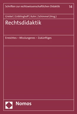 Abbildung von Griebel / Gröblinghoff | Rechtsdidaktik | 1. Auflage | 2023 | beck-shop.de