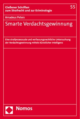 Abbildung von Peters | Smarte Verdachtsgewinnung | 1. Auflage | 2023 | beck-shop.de