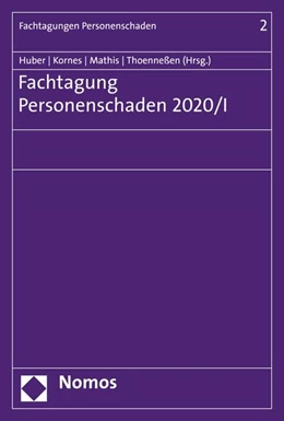 Abbildung von Huber / Kornes | Fachtagung Personenschaden 2020/I | 1. Auflage | 2020 | beck-shop.de