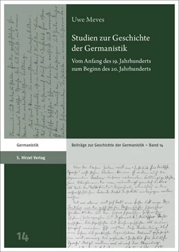Abbildung von Meves | Studien zur Geschichte der Germanistik | 1. Auflage | 2024 | beck-shop.de