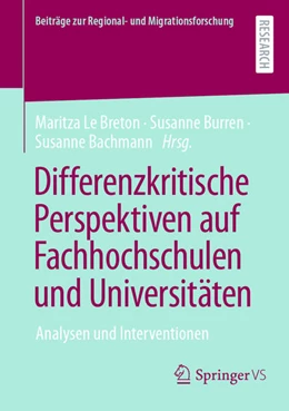 Abbildung von Le Breton / Burren | Differenzkritische Perspektiven auf Fachhochschulen und Universitäten | 1. Auflage | 2024 | beck-shop.de