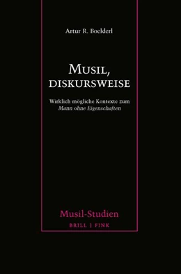Abbildung von Boelderl | Musil, diskursweise | 1. Auflage | 2024 | beck-shop.de