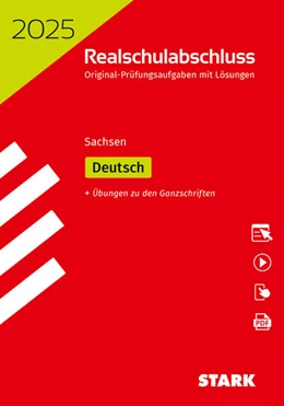 Abbildung von STARK Original-Prüfungen Realschulabschluss 2025 - Deutsch - Sachsen | 30. Auflage | 2024 | beck-shop.de