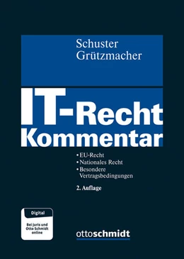 Abbildung von Schuster / Grützmacher | IT-Recht Kommentar | 2. Auflage | 2025 | beck-shop.de