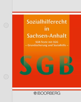 Abbildung von Sozialhilferecht in Sachsen-Anhalt | 1. Auflage | 2024 | beck-shop.de