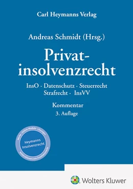 Abbildung von Schmidt (Hrsg.) | Privatinsolvenzrecht - Kommentar | 3. Auflage | 2024 | beck-shop.de