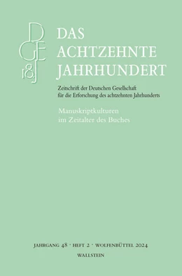 Abbildung von Mergenthaler / Schäfer | Das achtzehnte Jahrhundert | 1. Auflage | 2024 | beck-shop.de