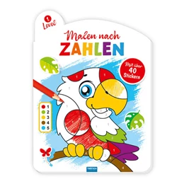 Abbildung von Trötsch Verlag GmbH & Co.KG | Trötsch Malen nach Zahlen 1. Level Malbuch | 1. Auflage | 2024 | beck-shop.de