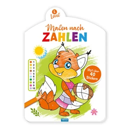 Abbildung von Trötsch Verlag GmbH & / Co.KG | Trötsch Malen nach Zahlen 2. Level Malbuch | 1. Auflage | 2024 | beck-shop.de
