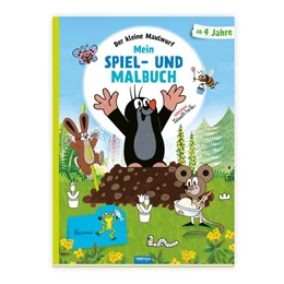 Abbildung von Trötsch Verlag GmbH & Co.KG | Trötsch Der kleine Maulwurf Mein Spiel- und Malbuch | 1. Auflage | 2024 | beck-shop.de