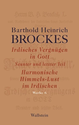 Abbildung von Brockes / Rathje | Irdisches Vergnügen in Gott | 1. Auflage | 2025 | beck-shop.de