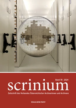 Abbildung von Verband Österreichischer Archivarinnen und Archivare (Hg. (Redaktion: Christine Gigler | Scrinium Band 78 - 2024 | 1. Auflage | 2024 | beck-shop.de