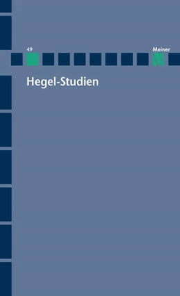 Abbildung von Sandkaulen / Quante | Hegel-Studien Band 49 | 1. Auflage | 2016 | beck-shop.de