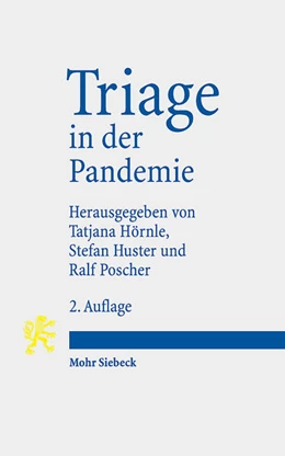 Abbildung von Hörnle / Huster | Triage in der Pandemie | 2. Auflage | 2024 | beck-shop.de