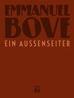 Abbildung von Bove | Ein Außenseiter | 1. Auflage | 2016 | beck-shop.de