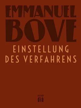 Abbildung von Bove | Einstellung des Verfahrens | 1. Auflage | 2016 | beck-shop.de