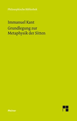 Abbildung von Kant / Schönecker | Grundlegung zur Metaphysik der Sitten | 1. Auflage | 2016 | beck-shop.de