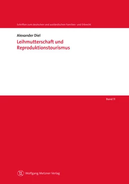 Abbildung von Diel | Leihmutterschaft und Reproduktionstourismus | 1. Auflage | 2014 | beck-shop.de