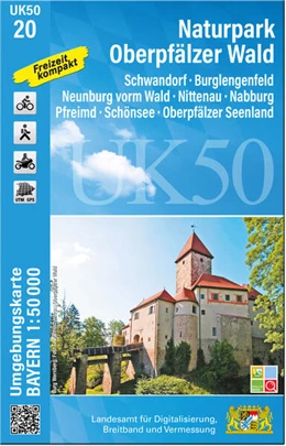 Abbildung von Landesamt für Digitalisierung | UK50-20 Naturpark Oberpfälzer Wald | 1. Auflage | 2024 | beck-shop.de