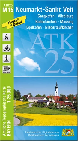 Abbildung von Landesamt für Digitalisierung | ATK25-M15 Neumarkt-Sankt Veit (Amtliche Topographische Karte 1:25000) | 1. Auflage | 2024 | beck-shop.de