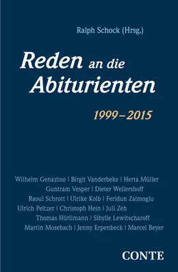 Abbildung von Genazino / Vanderbeke | Reden an die Abiturienten (1999-2015) | 1. Auflage | 2016 | beck-shop.de