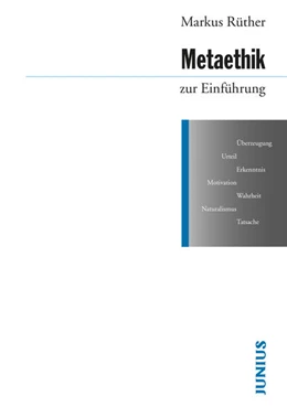 Abbildung von Rüther | Metaethik zur Einführung | 1. Auflage | 2017 | beck-shop.de