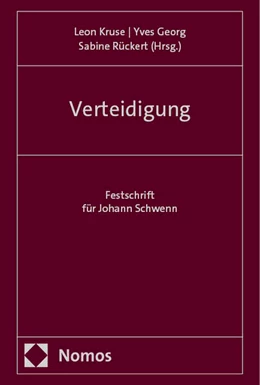 Abbildung von Kruse / Georg | Verteidigung | 1. Auflage | 2024 | beck-shop.de