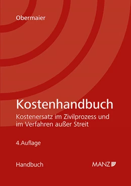 Abbildung von Obermaier | Kostenhandbuch | 4. Auflage | 2024 | beck-shop.de